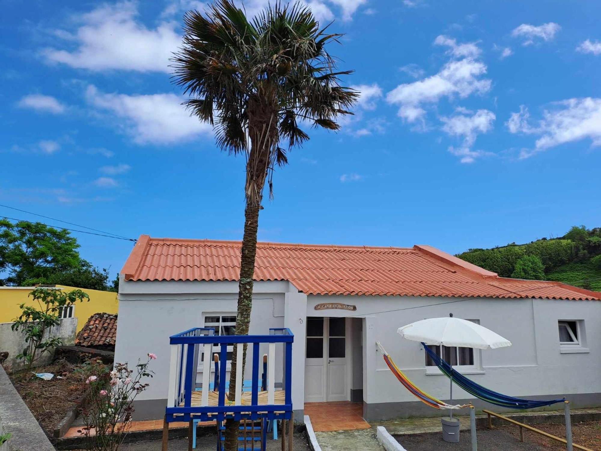 A Casa Dos Avos Villa Lajes das Flores Bagian luar foto